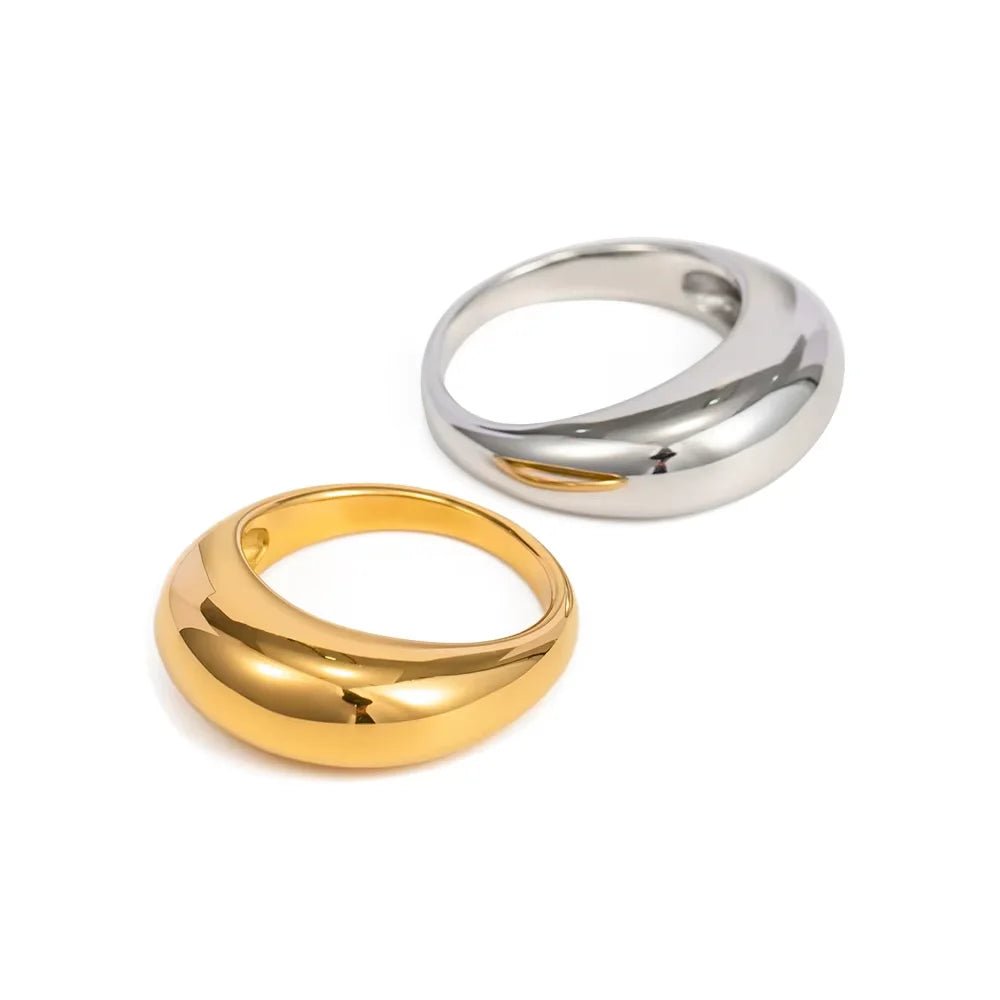 Anillo Curva Elegante - Belleza Unica