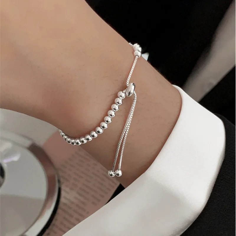 Pulsera de Plata 925 Ajustable - Belleza Unica